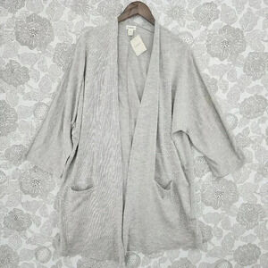 NEW Donni. Open front striped Sweater Cardigan Women's One Size 8676C
